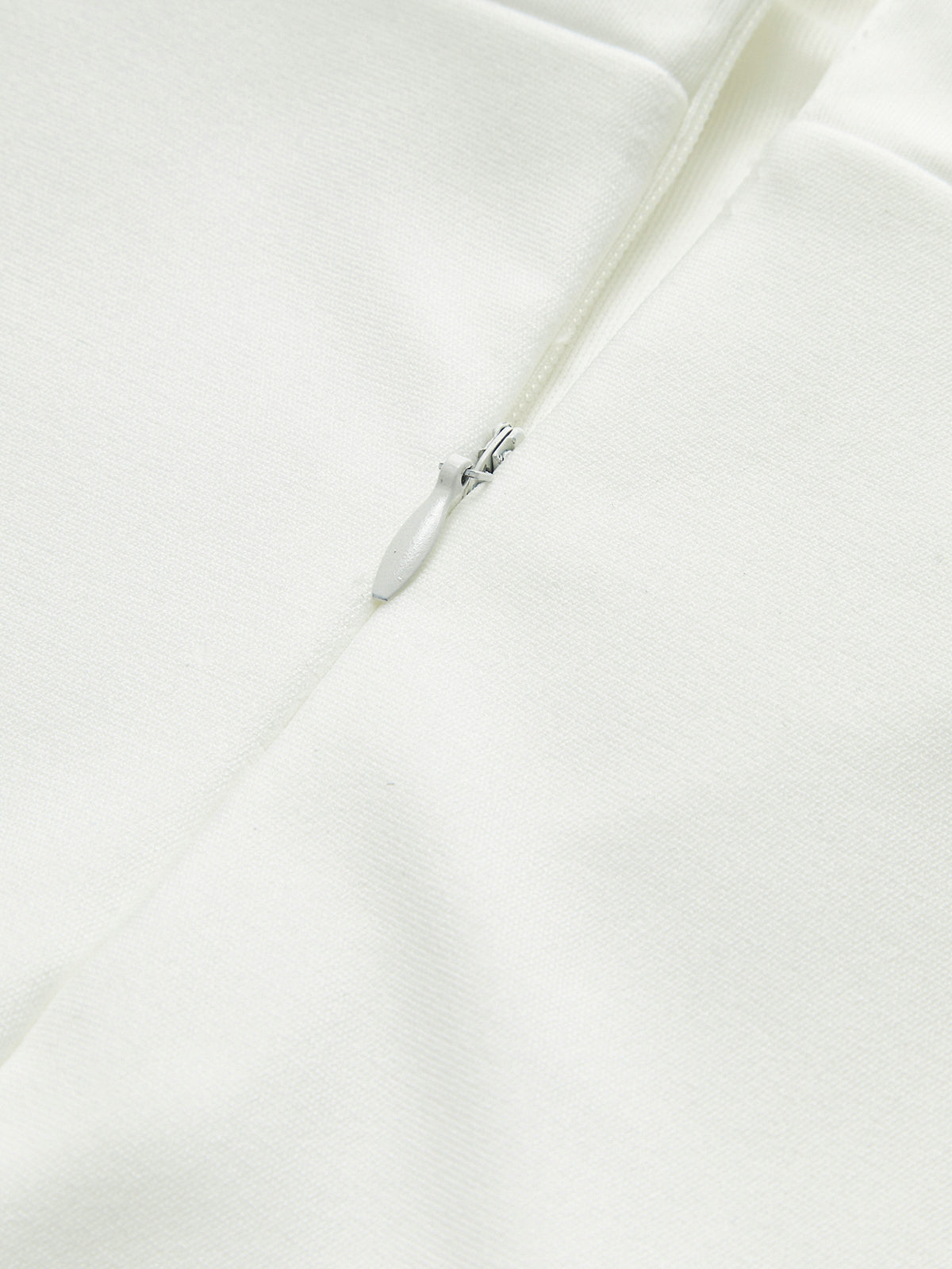 Backless V-Neck Zipper Dress