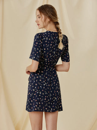 Daisy Promises Floral Wrap Dress