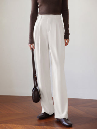 Ivory Fantasy Wide Leg Pants