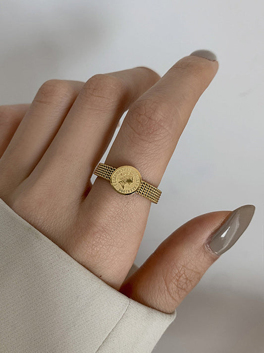 Coin Decor Ring