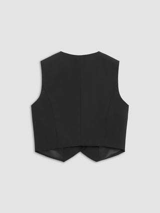 Leisure Button Up Vest