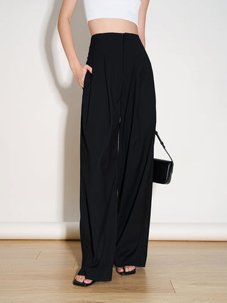 Effortless Flowy Wide Leg Dress Pants