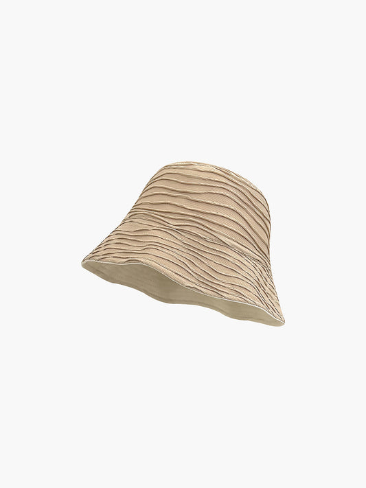 Double-Sided Texture Bucket Hat