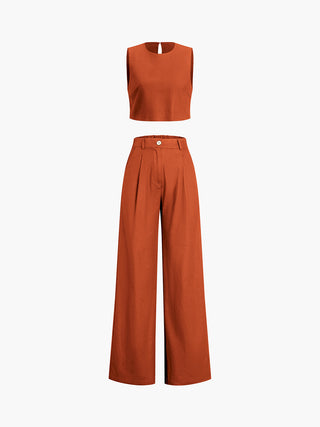 Boho Two Piece Pants Set