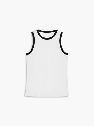 Worth A Million Contrast Trim Tank Top