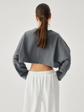 Living Easy Crop Sweatshirt