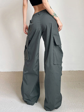 Solo Ovesized Cargo Parachute Pants