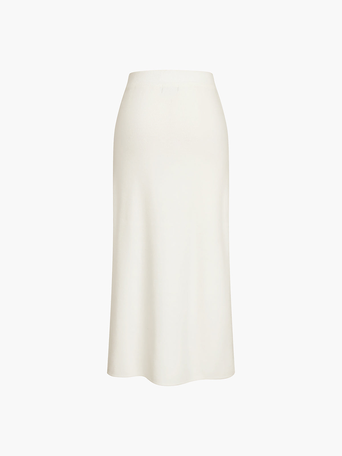 Solid Knit Midi Dress