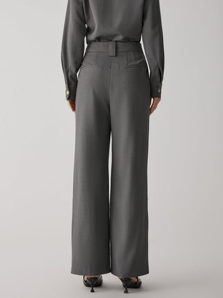 Straight Leg Suit Pants