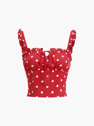 Sweetie Polka Dot Cami Top