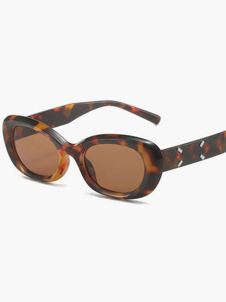 Tortoiseshell Rounded Sunglasses