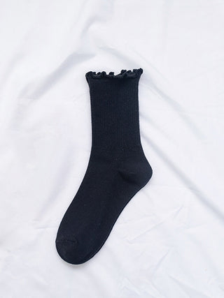 Frilled Hem Socks