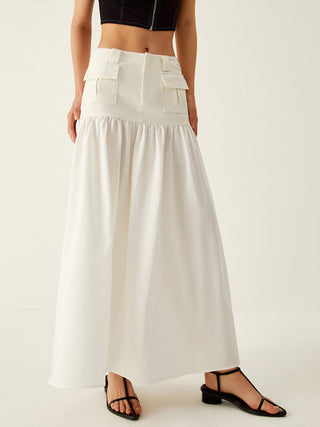 Leisure Pockets Maxi Skirt