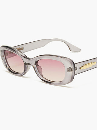 Crystal Color Frame Sunglasses