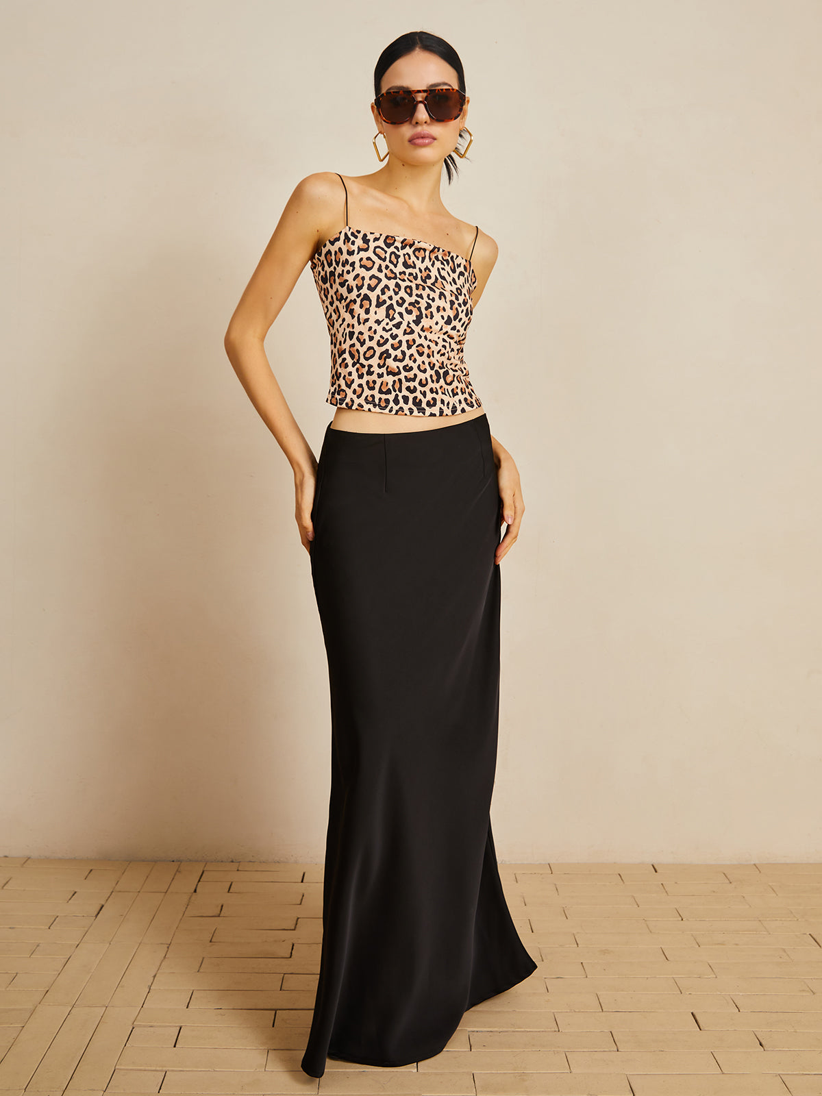 Leopard Print Tank Top