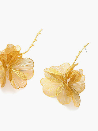 Flower Dangle Earrings