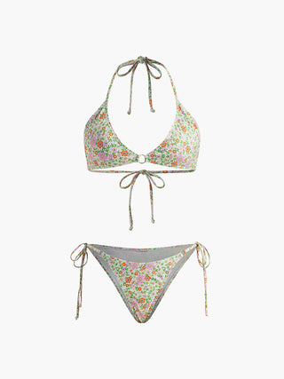 Ditsy Floral Adjustable Bikini Set