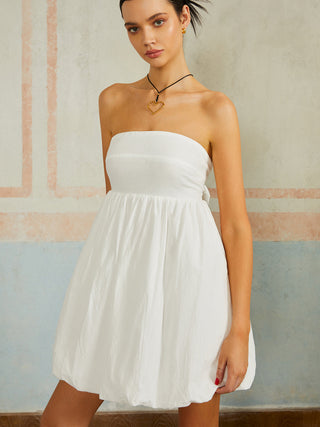 Vacay Sleeveless Tie-Back Short Dress