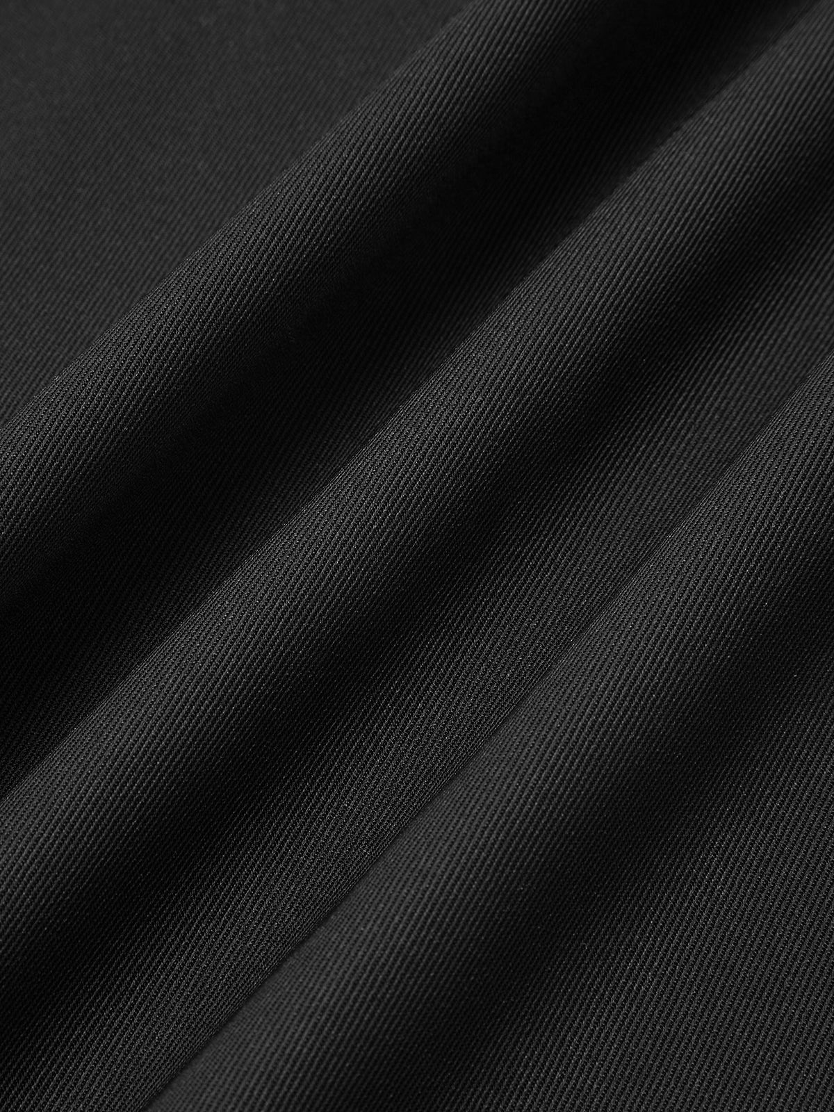 Plain Pleated Pants Without Belt